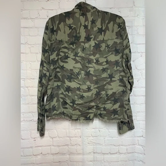 Rails Green Star Camo Utility Jacket Size M - Picture 9 of 9